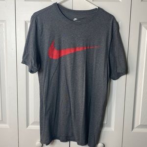 Nike Red Swoosh T